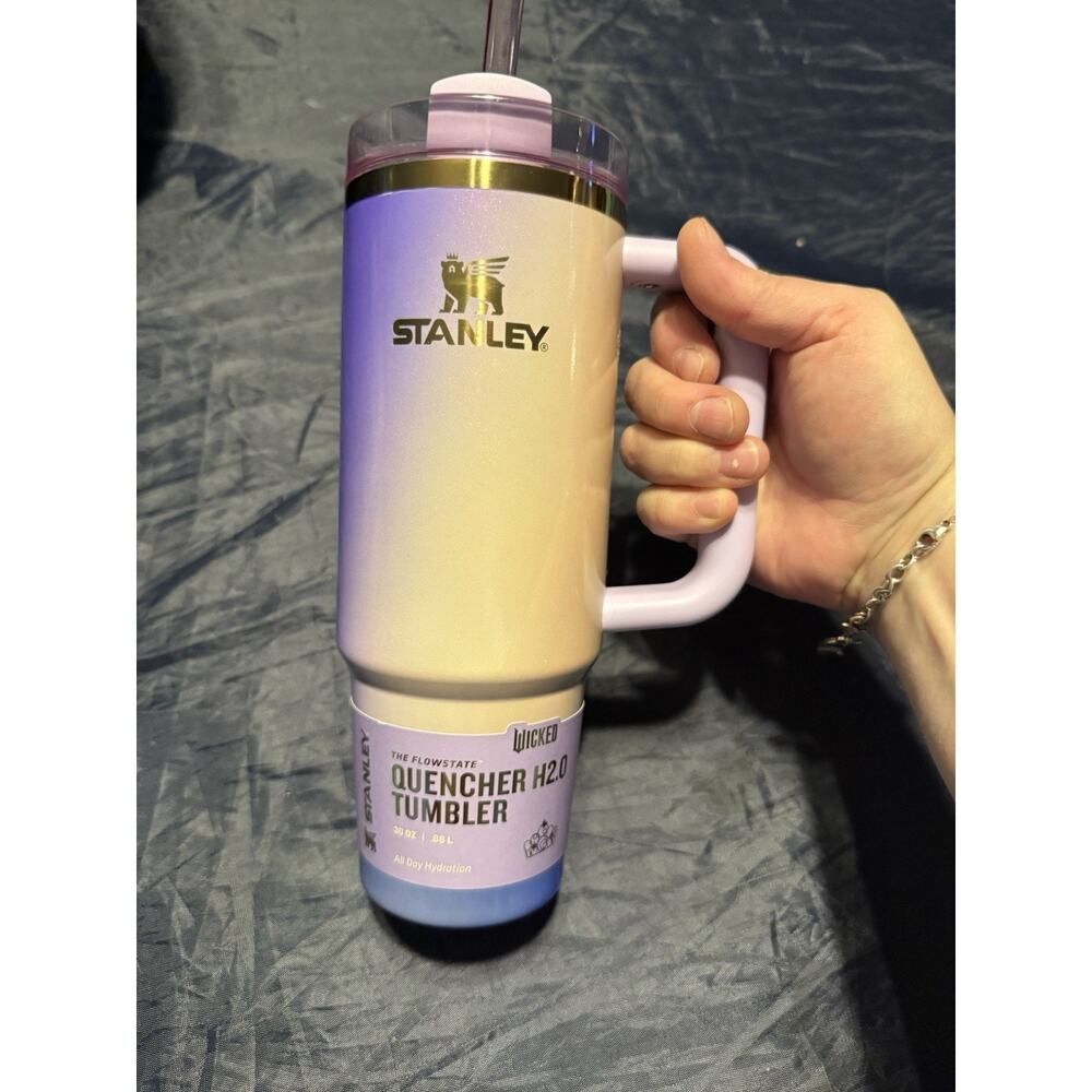NWT Stanley x Wicked 30oz Quencher Tumbler Glinda 2025 Target Exclusive